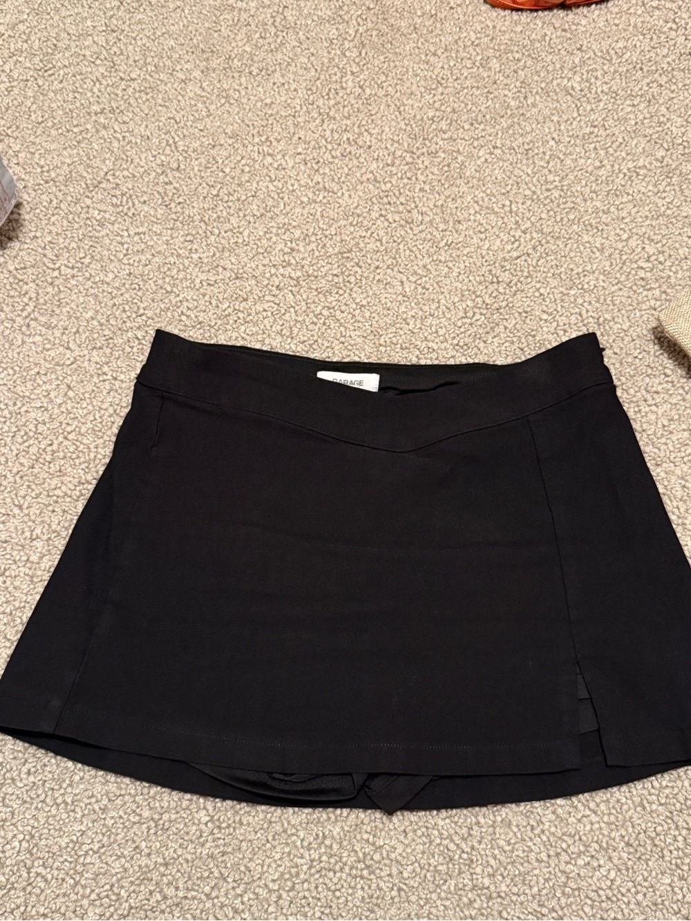 Black Mini Skirt (skort)